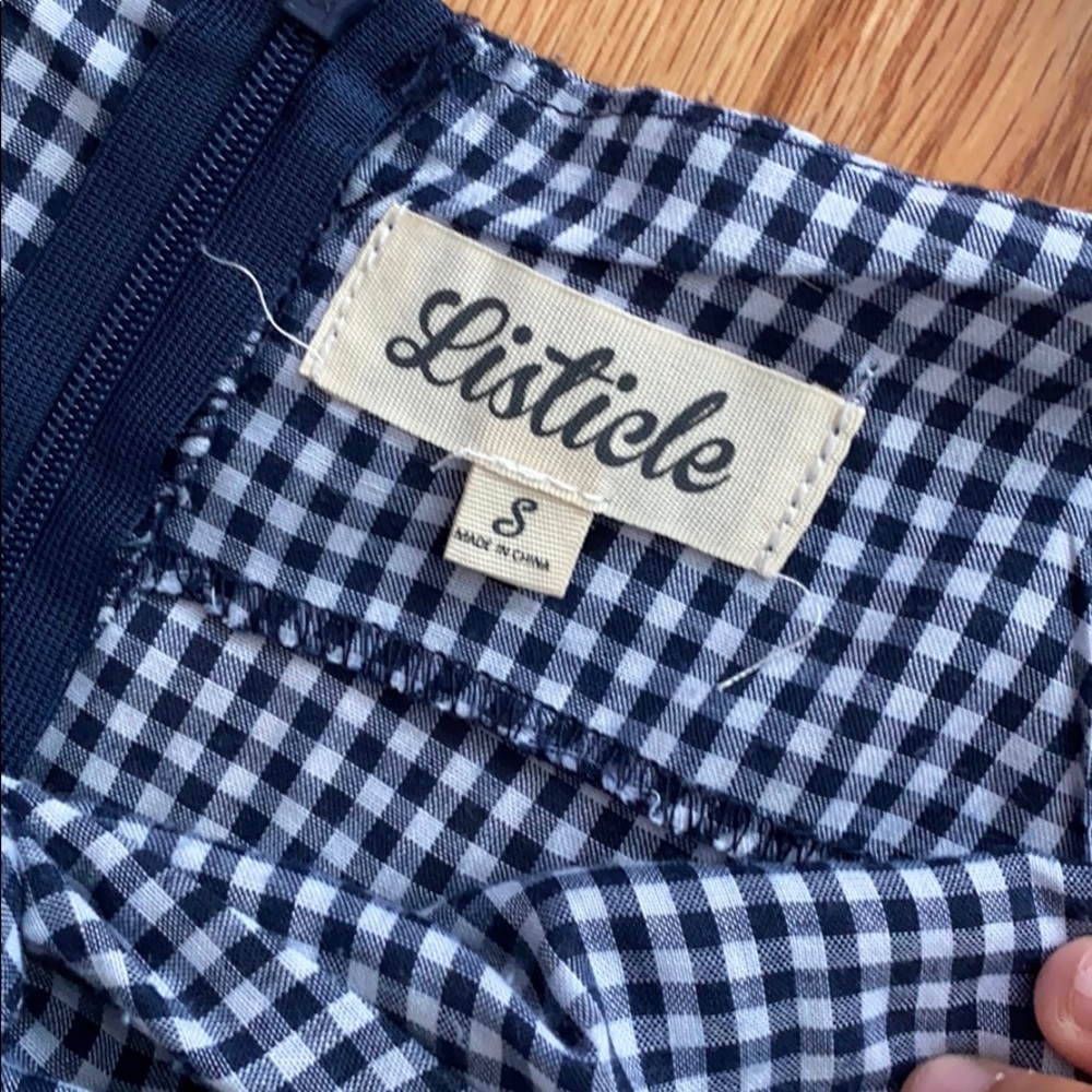 Gingham Romper - image 3